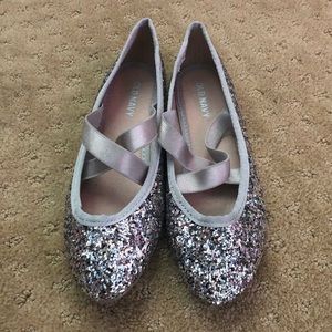 Sparkle ballet flats Size 13